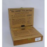 A vintage Boots 'The Whole First Aid' case complete with its contents