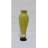 A Caithness glass high shouldered baluster vase, 26cm high