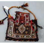 A carpet bag, 44cm wide