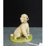 A Border Fine Arts 'Ayres' figure of a Poodle, 9cm high