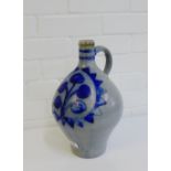 A Westerwald German stoneware jug, 33cm high