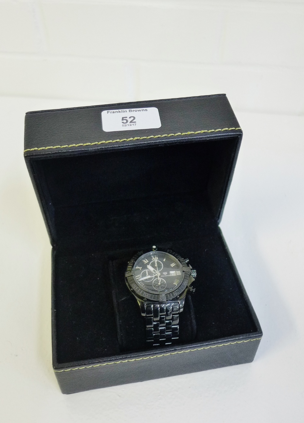 Gents Wellington Donegal chronograph wristwatch, in presentation box