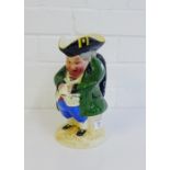 A Burlington Toby jug, 22cm high