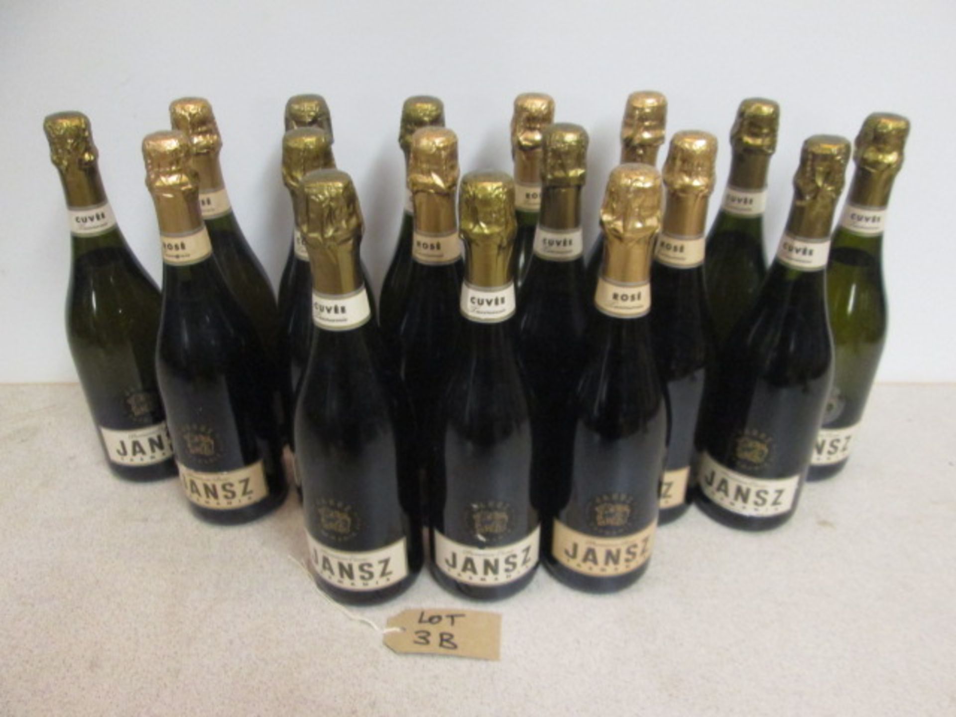 17 x Bottles of Jansz Tasmania (7 Premium Rose, 10 Cuvee)