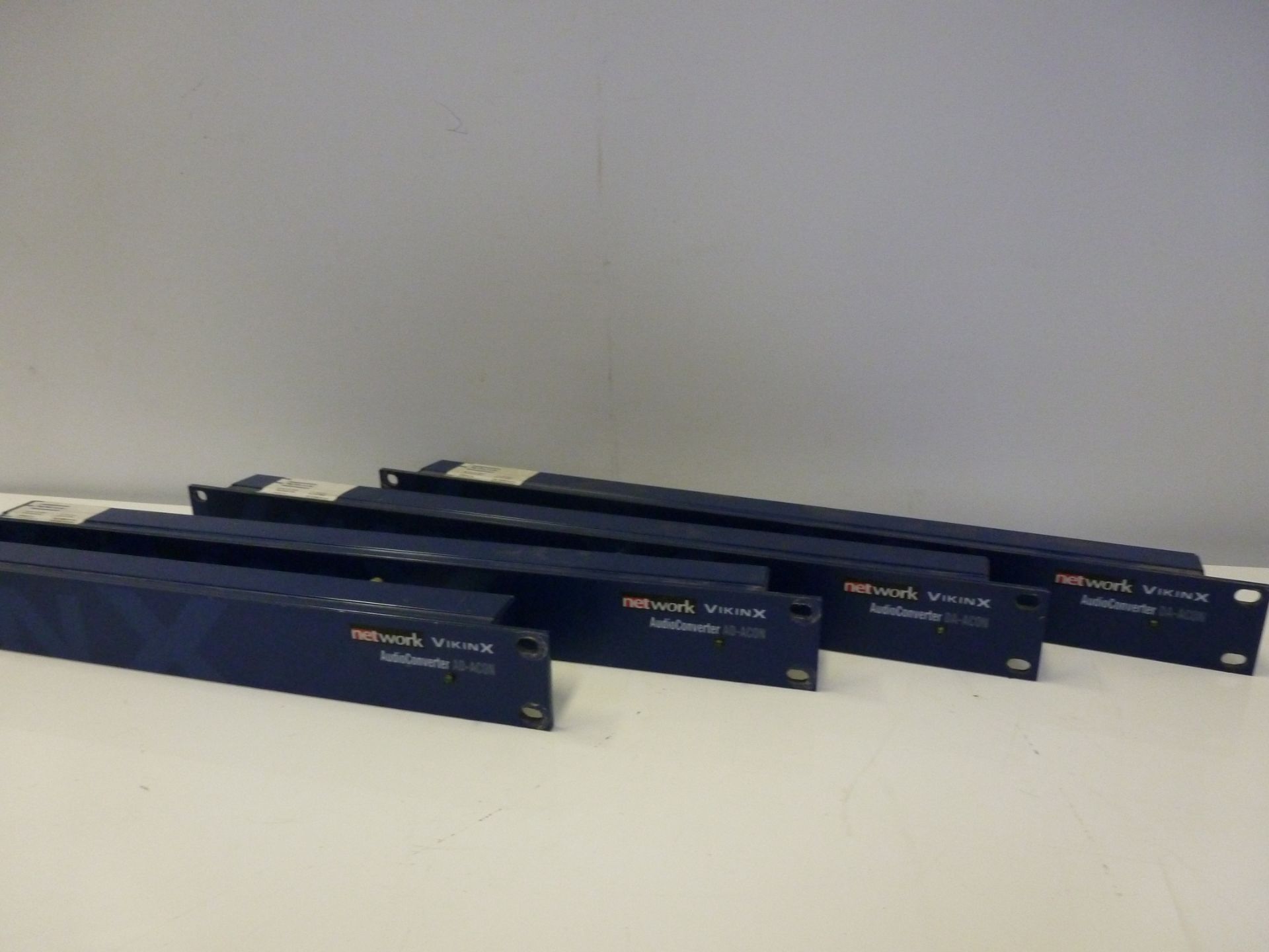 4 x Network Vikinx Audio Convertors to Include: 2 x DA-ACON & 2 x AD -ACON (Rack Mount)