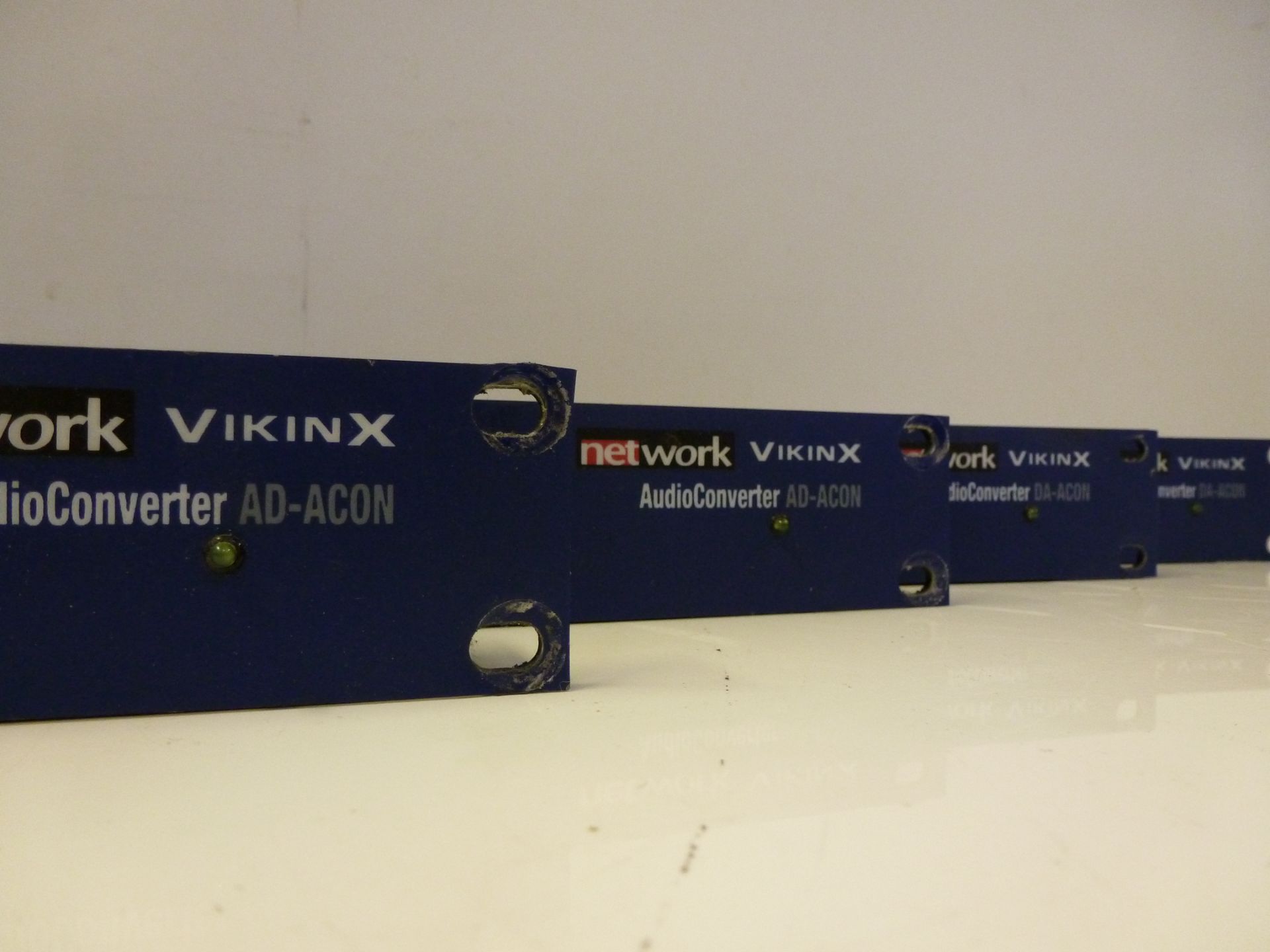 4 x Network Vikinx Audio Convertors to Include: 2 x DA-ACON & 2 x AD -ACON (Rack Mount) - Image 2 of 6