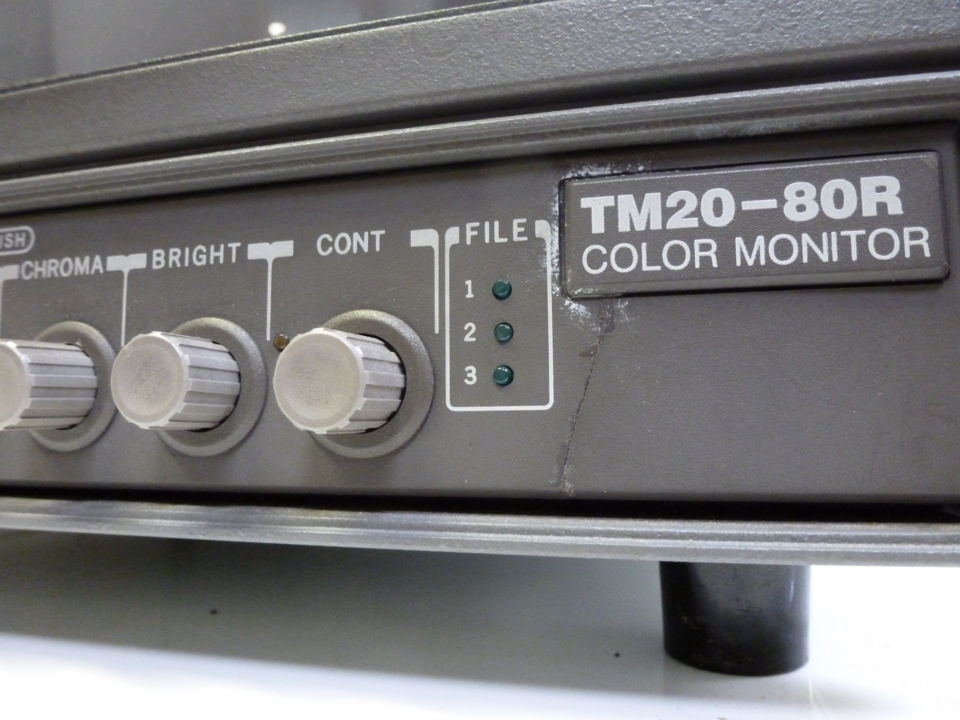 Ikegami TM20-80R Colour Monitor. Serial No 00527. - Image 6 of 8