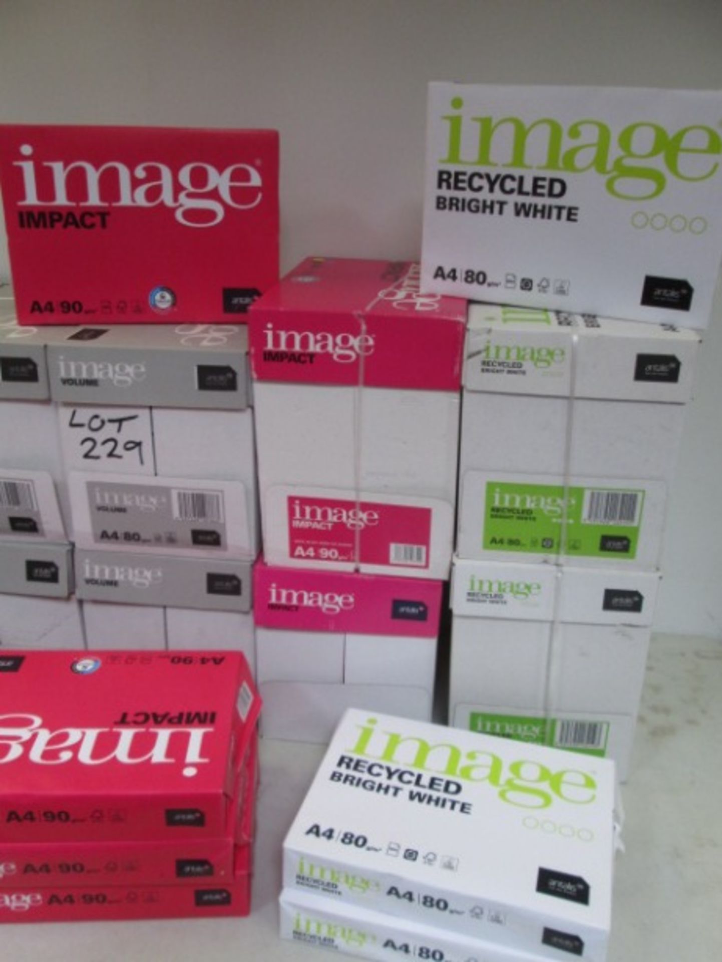 Lot of Assorted New & Boxed Paper to Include: 12 x Boxes of A4 Paper, 7 x Loose Packs of A4 - Image 3 of 3