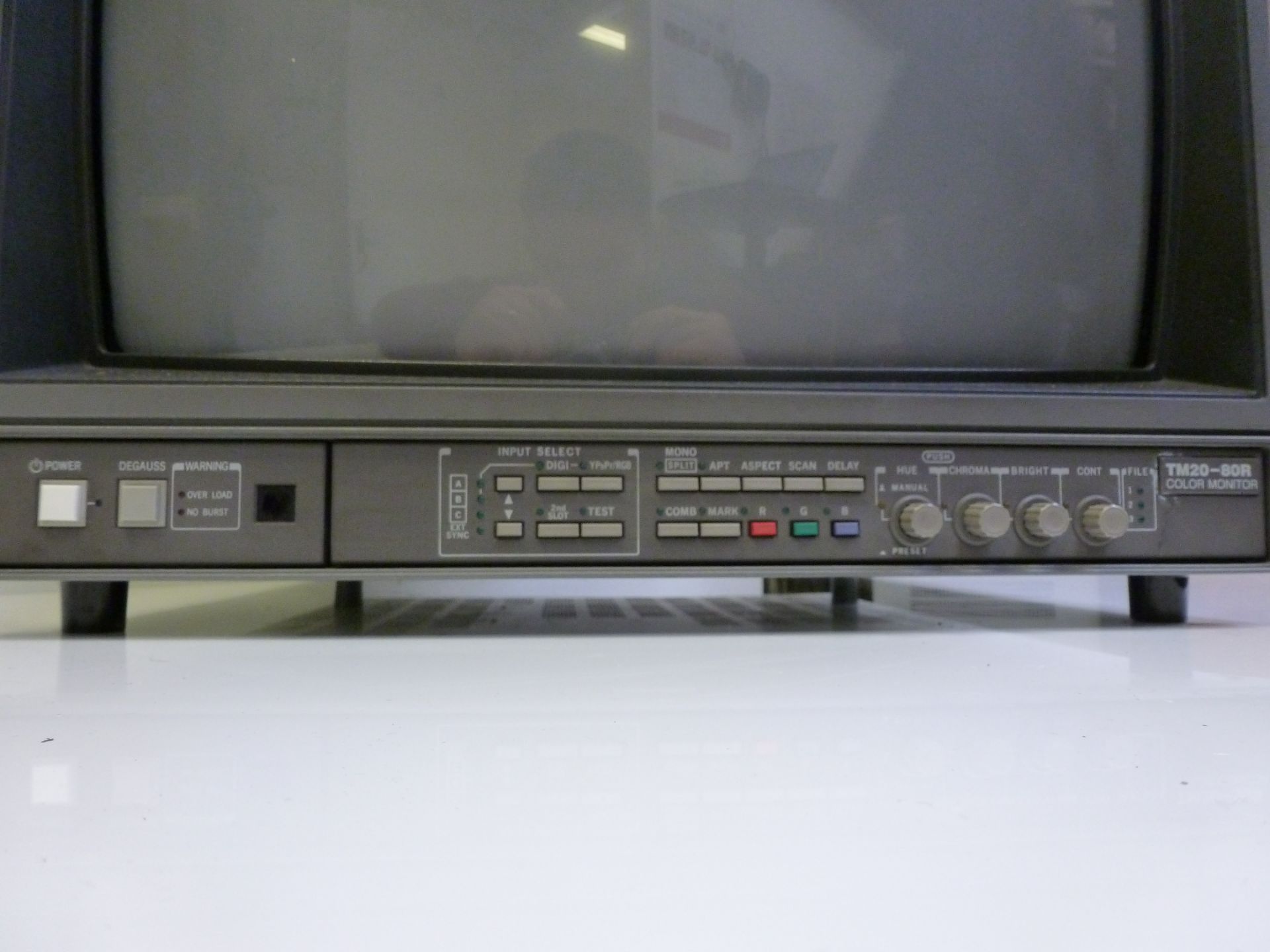 Ikegami TM20-80R Colour Monitor. Serial No 00527. - Image 4 of 8