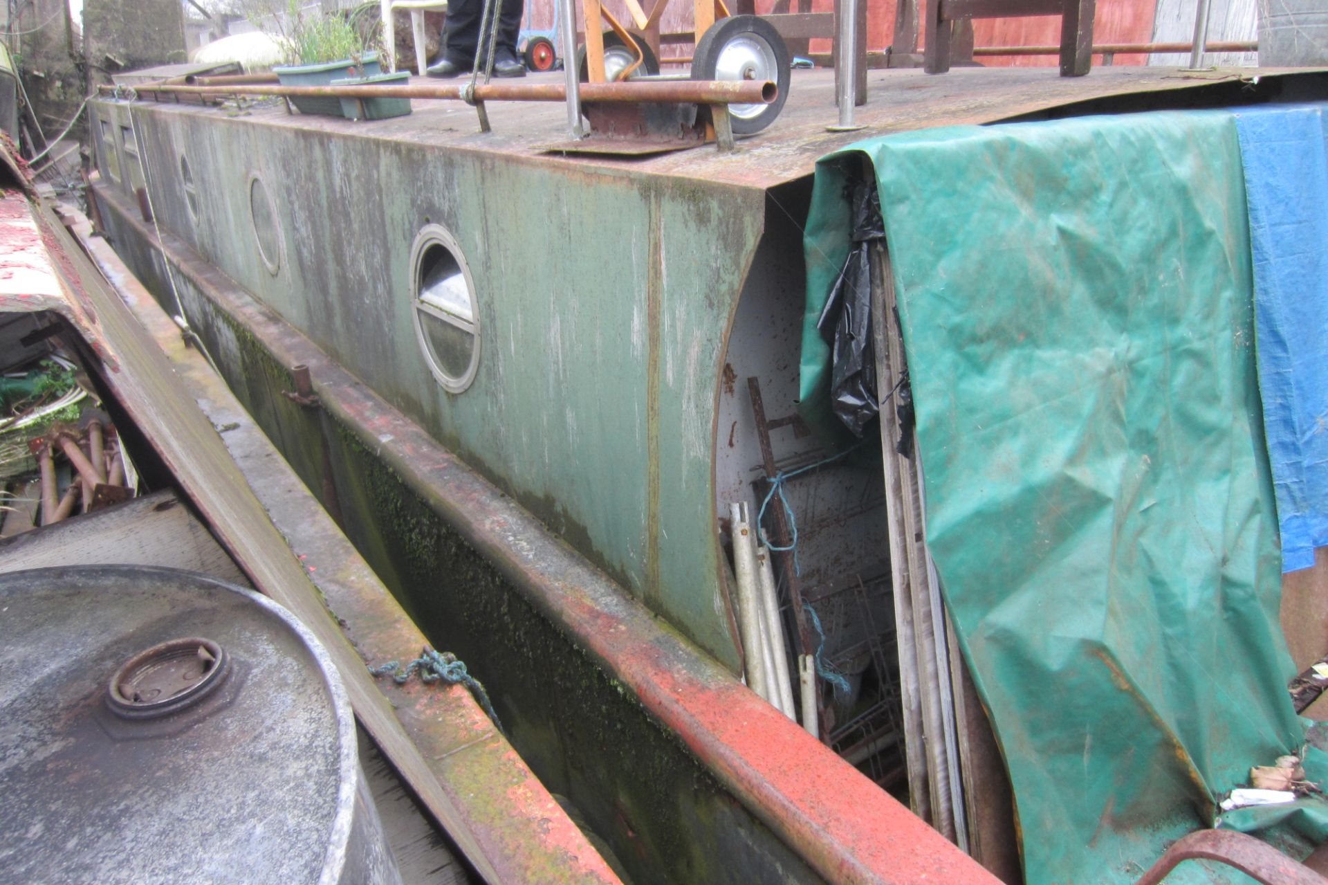 Approx 45' x 10' Wide Beam Canal Barge - Image 3 of 16