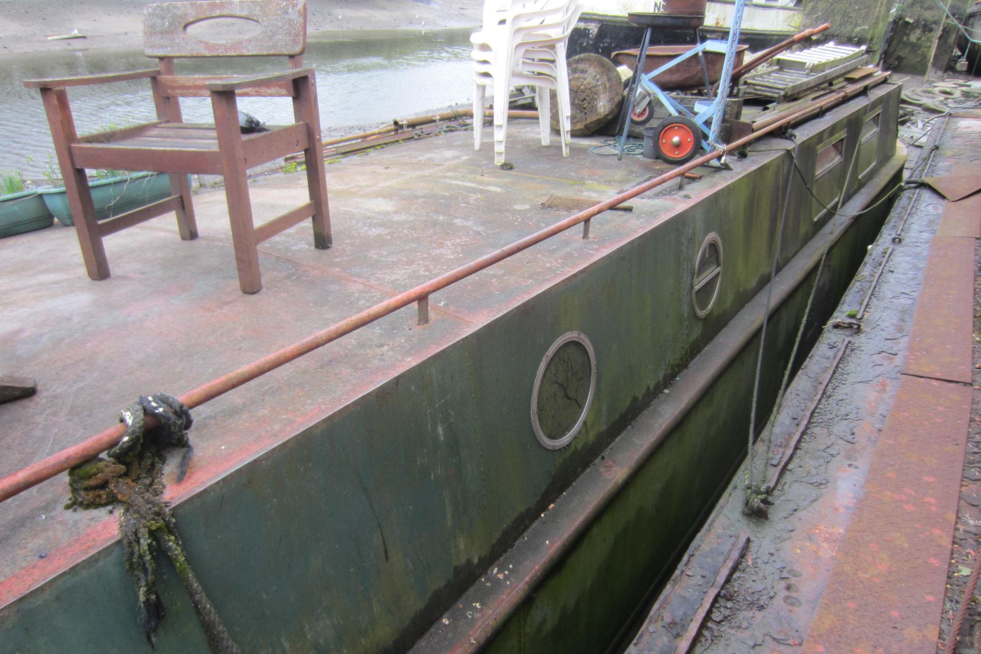 Approx 45' x 10' Wide Beam Canal Barge - Image 2 of 16