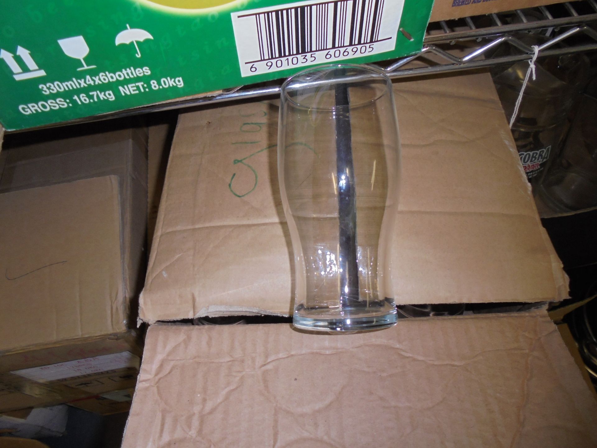 Large Quantity of Glassware, Jugs, Wine Coolers & Wine Racks to Include: 36 Boxes of Glasses to - Image 11 of 20