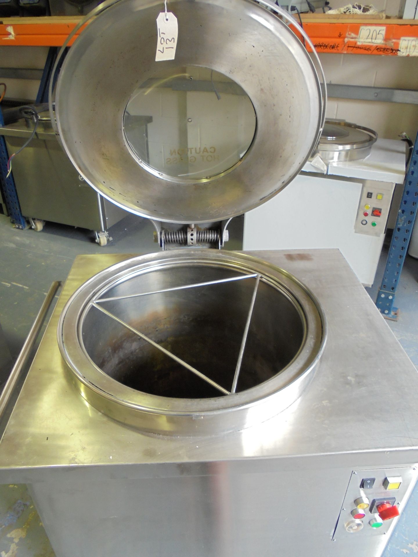 Yiko Chinese Duck Roaster, Model WCC-990GZ. Size (H) 90cm x (D) 85 x (W) 76cm on Castors. 3 Phase. - Image 5 of 6