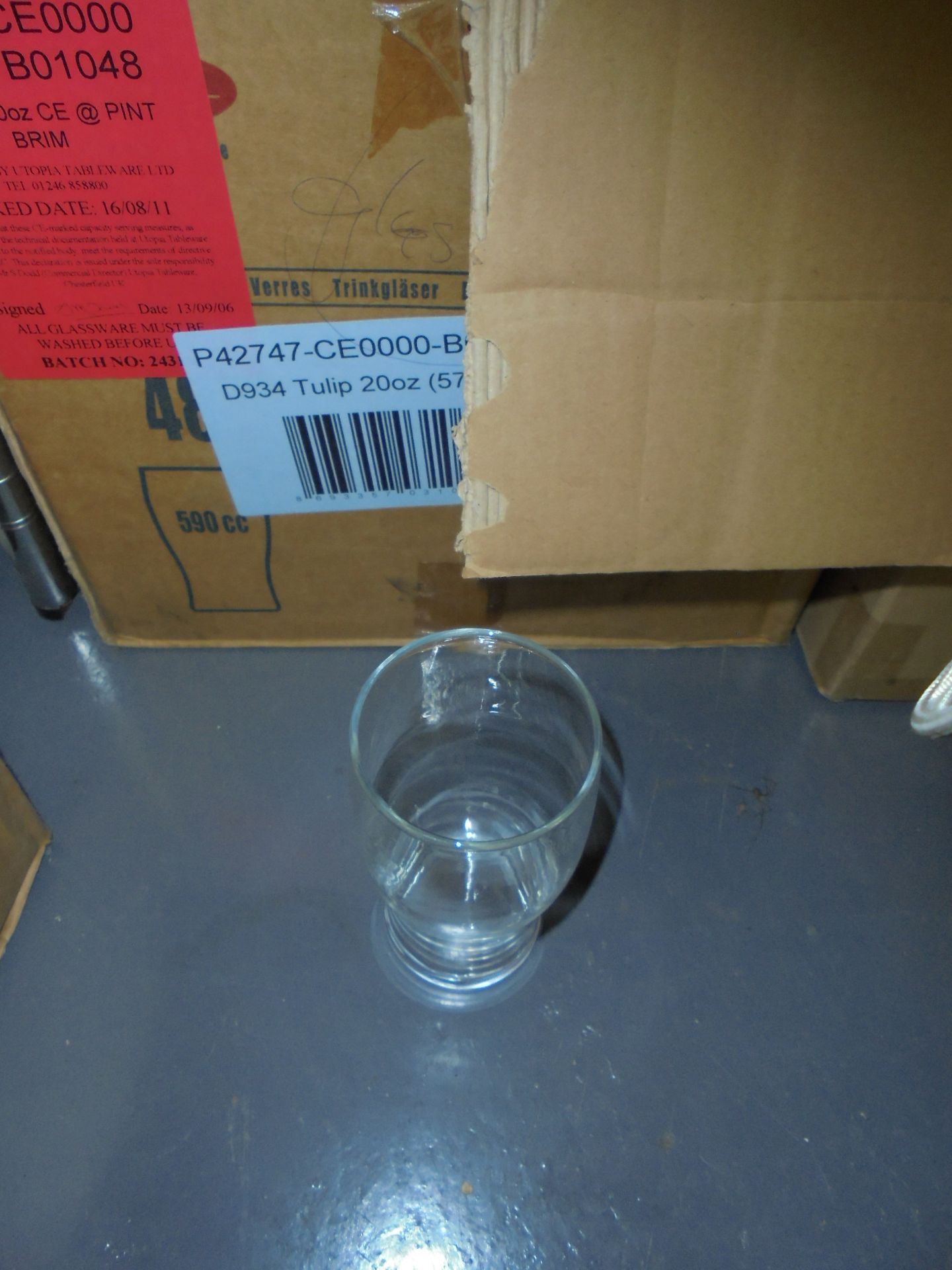 Large Quantity of Glassware, Jugs, Wine Coolers & Wine Racks to Include: 36 Boxes of Glasses to - Image 15 of 20