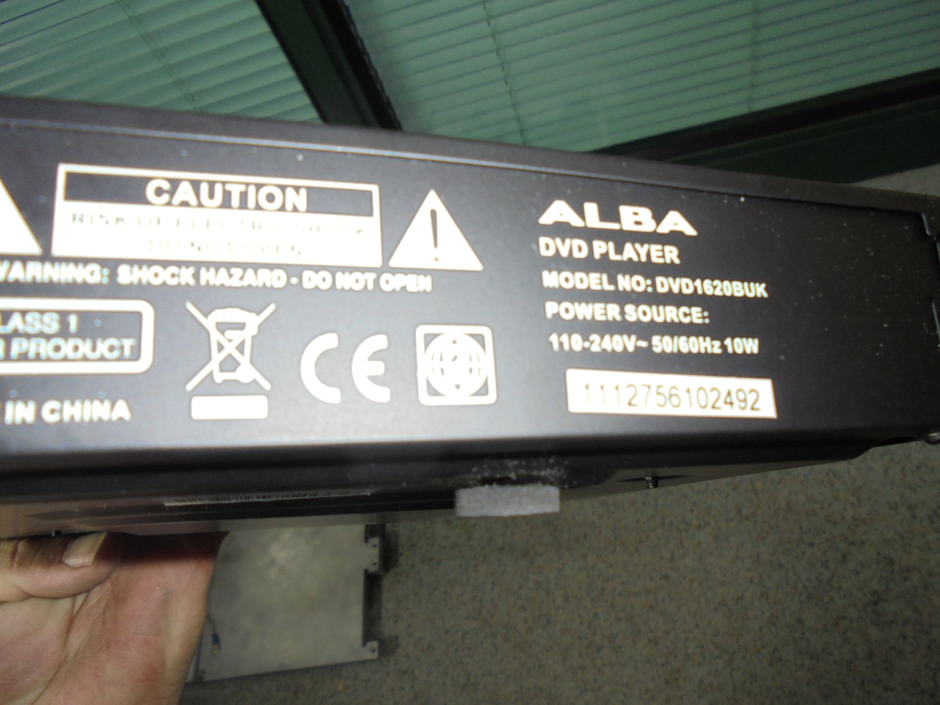 Alba DVD Player, Model DVD1620BUK. No Remote. - Image 3 of 3