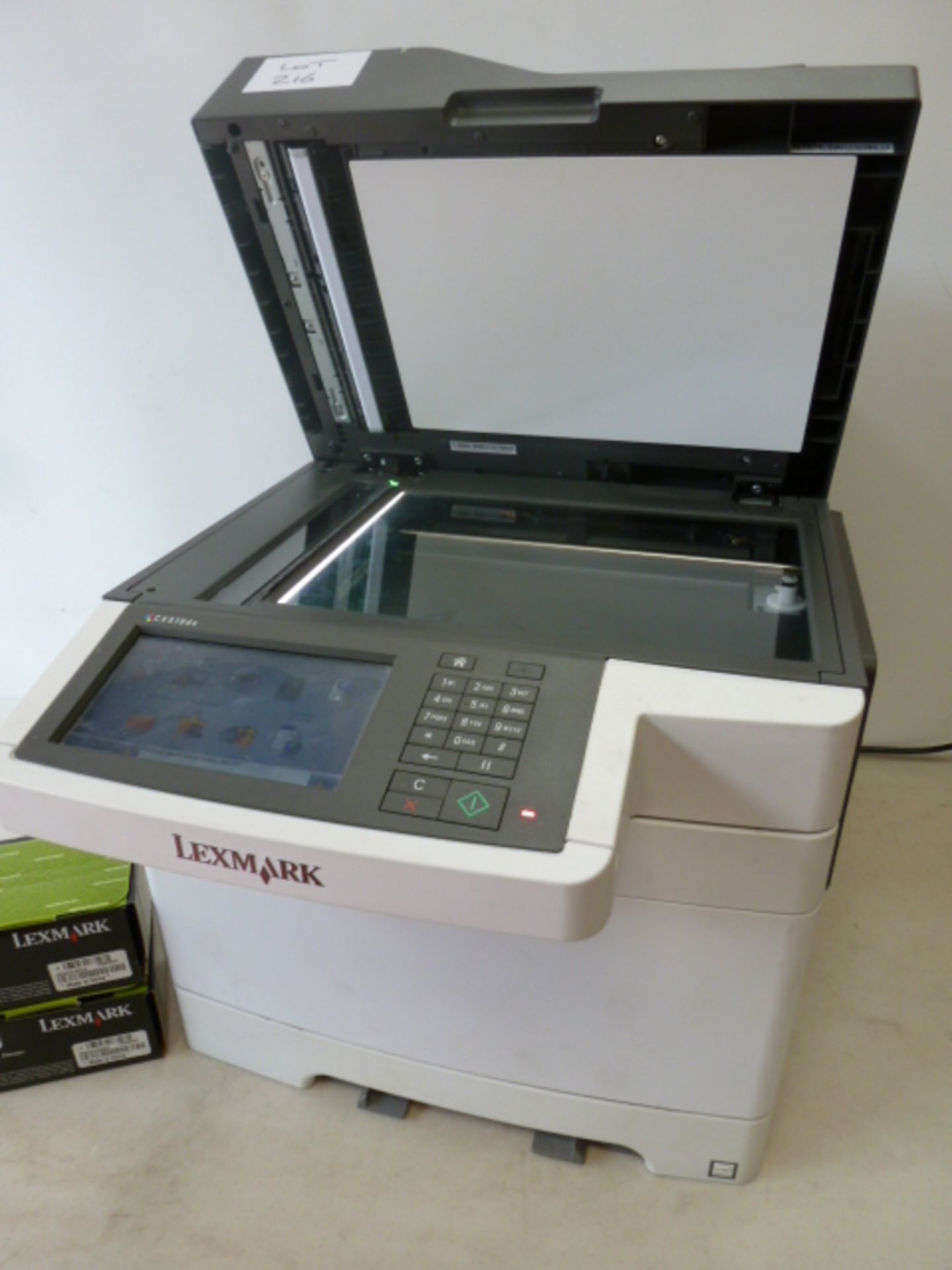 Lexmarks CX510de Comes with 2 x Genuine Lexmarks Toner Cartridges & Spare 2 x Cyan Toner - Image 4 of 4