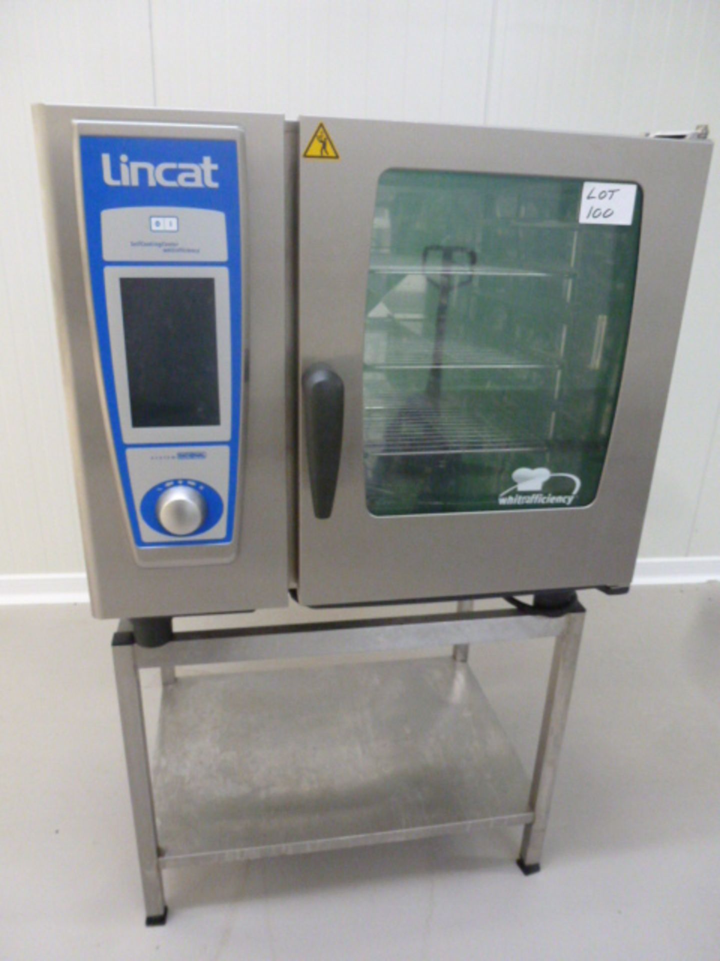 Lincat 6 Rack Rational Combination Self Cooking Centre, White Efficiency. Model OSCWE61, S/N