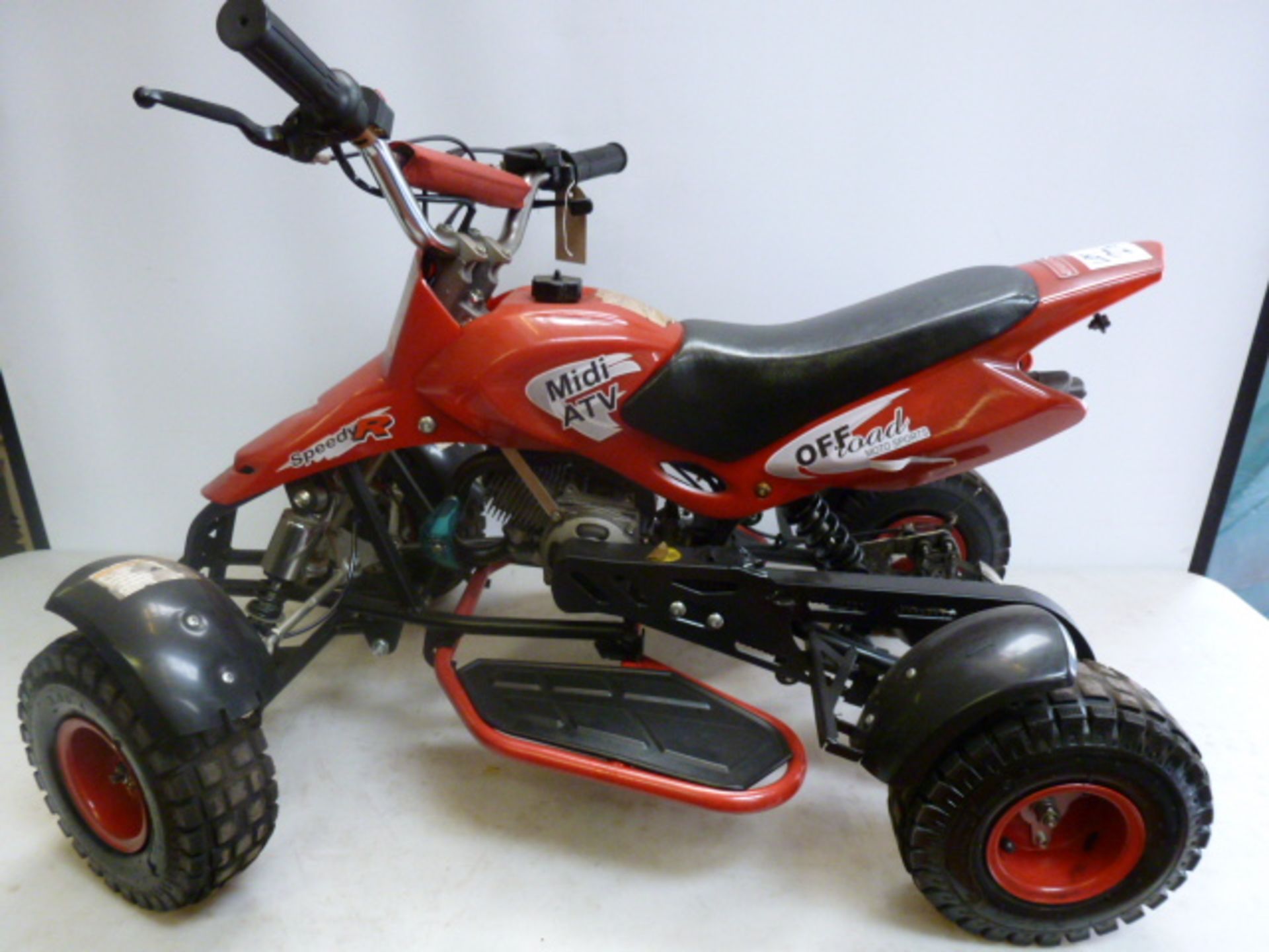 ZHEJING LYAA Company Ltd Off Road, Midi ATV Kids Petrol Quad Bike in Red. Model QD01, Year 2012, - Image 8 of 9