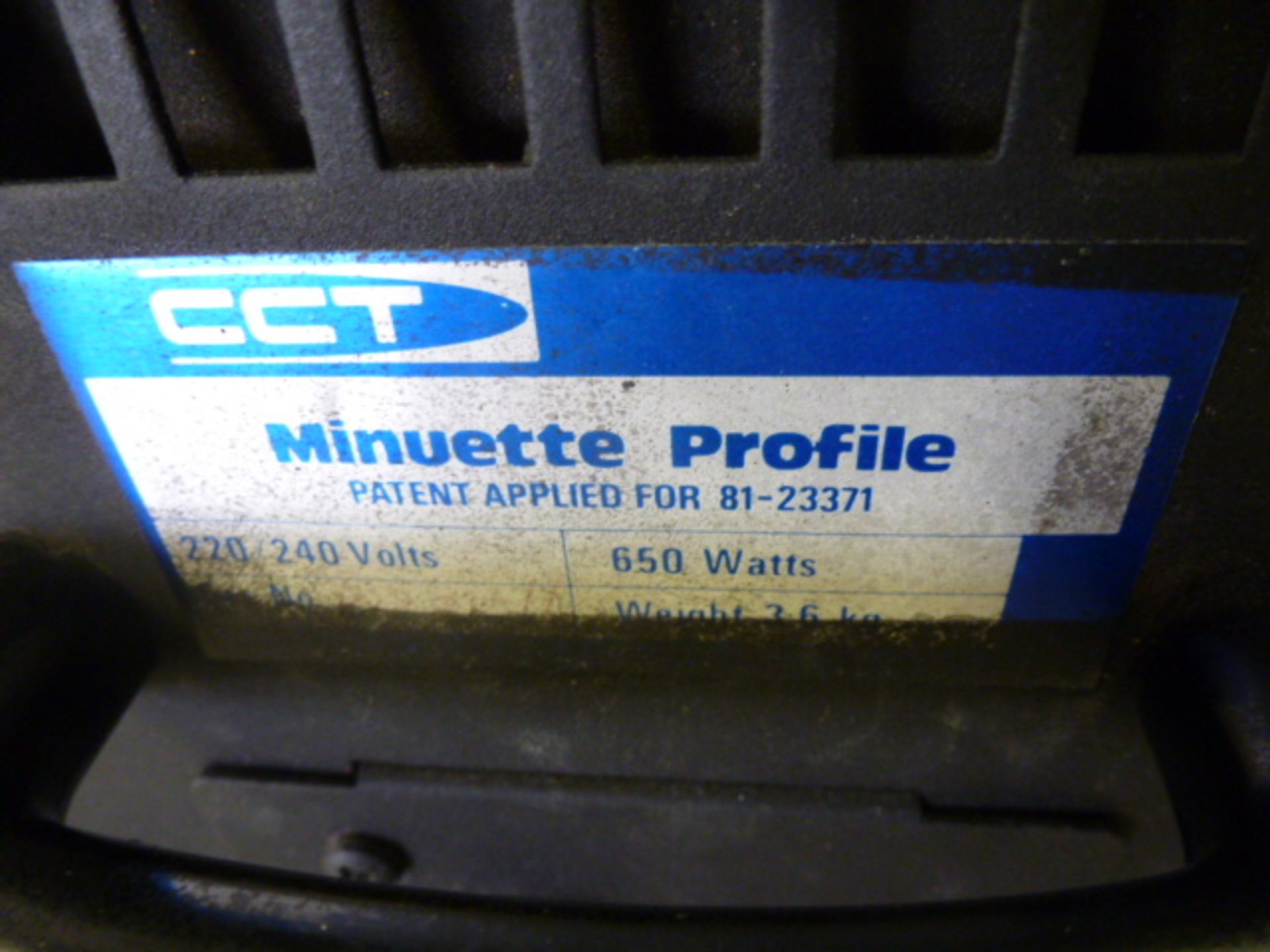 CCT Lighting 650w Minuette Profile Spot Light. - Image 3 of 7