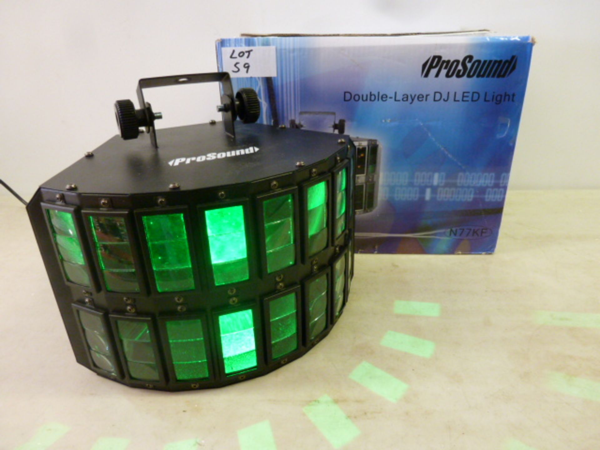 ProSound Double Layer DJ LED Light with DMX, Model N77KF, In Original Box. - Image 2 of 4