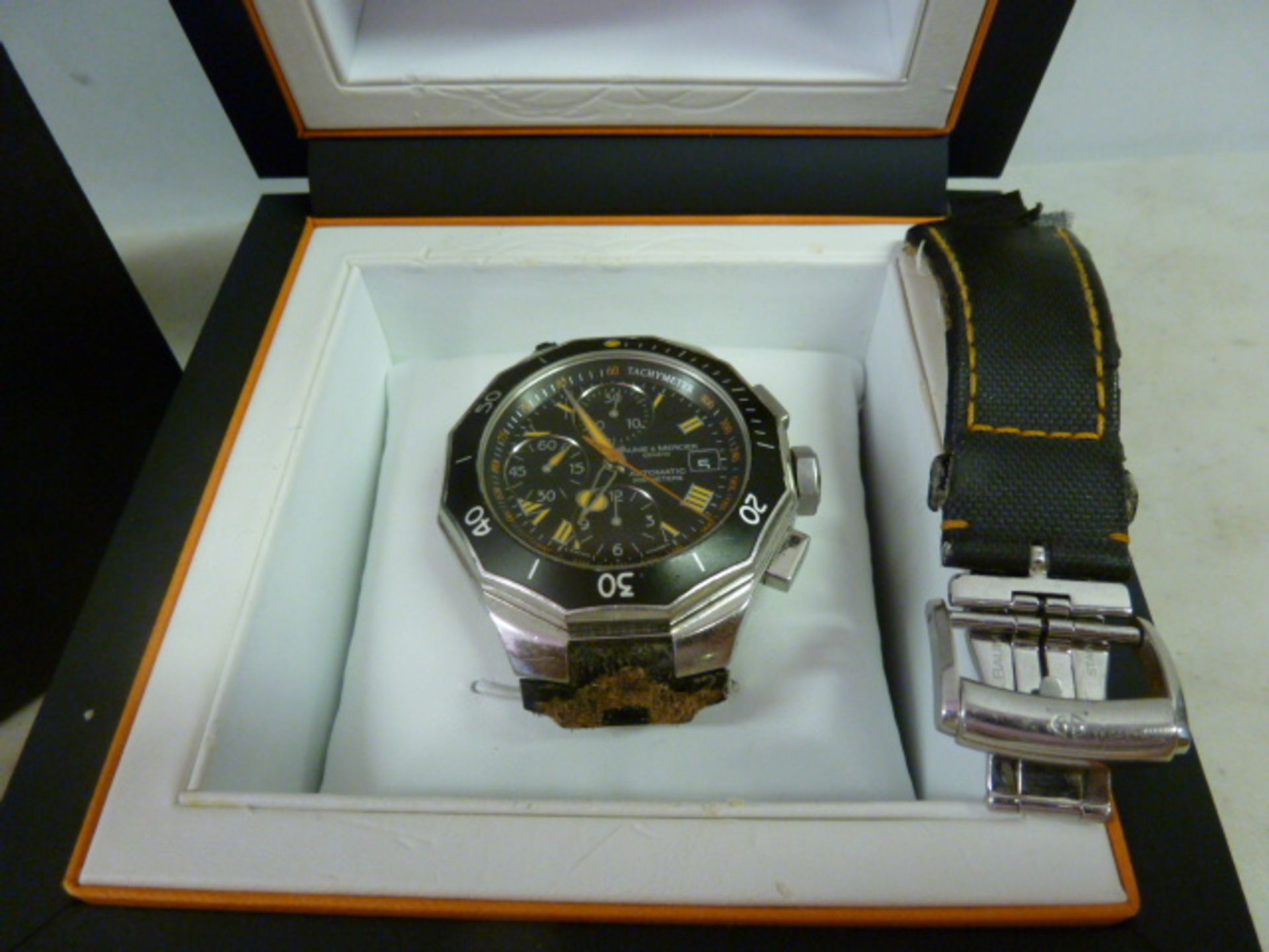 Baume & Mercier Riviera Automatic, Swiss Made Mens Wristwatch, In Original Presentation Box. - Image 3 of 7