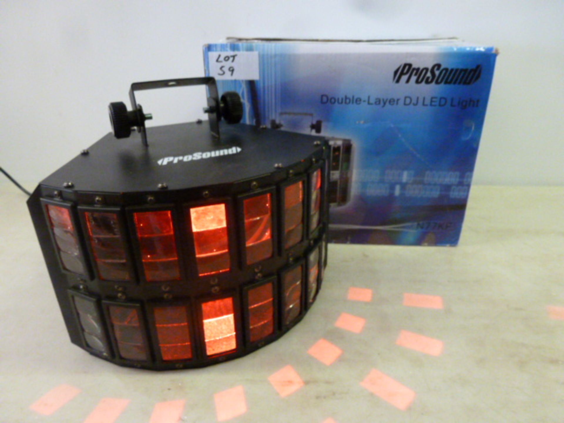 ProSound Double Layer DJ LED Light with DMX, Model N77KF, In Original Box. - Image 3 of 4