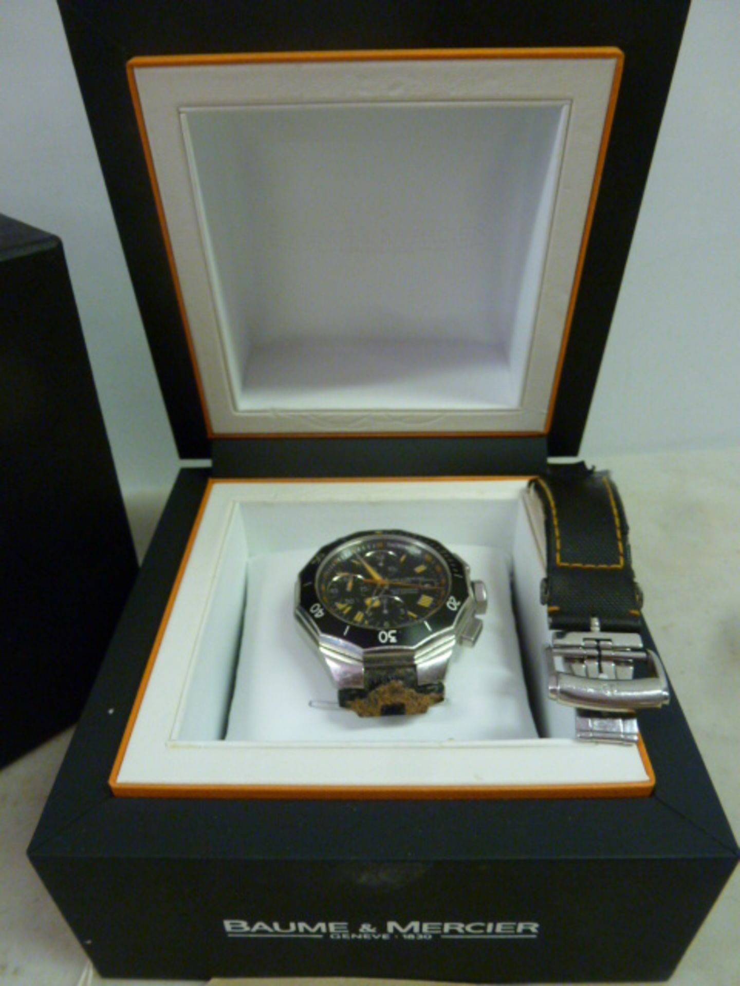Baume & Mercier Riviera Automatic, Swiss Made Mens Wristwatch, In Original Presentation Box. - Image 2 of 7