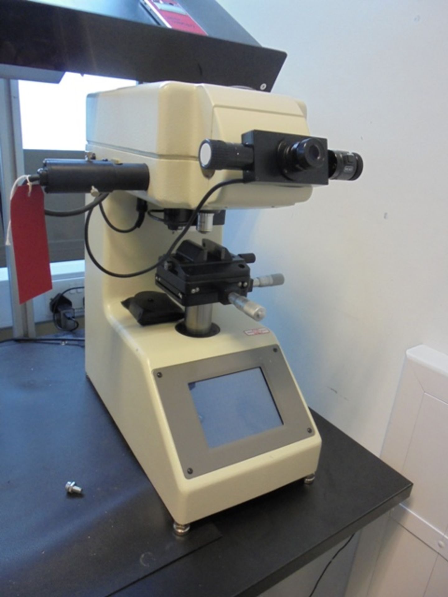 Microvickers Hardness Tester, Model ZHV-1