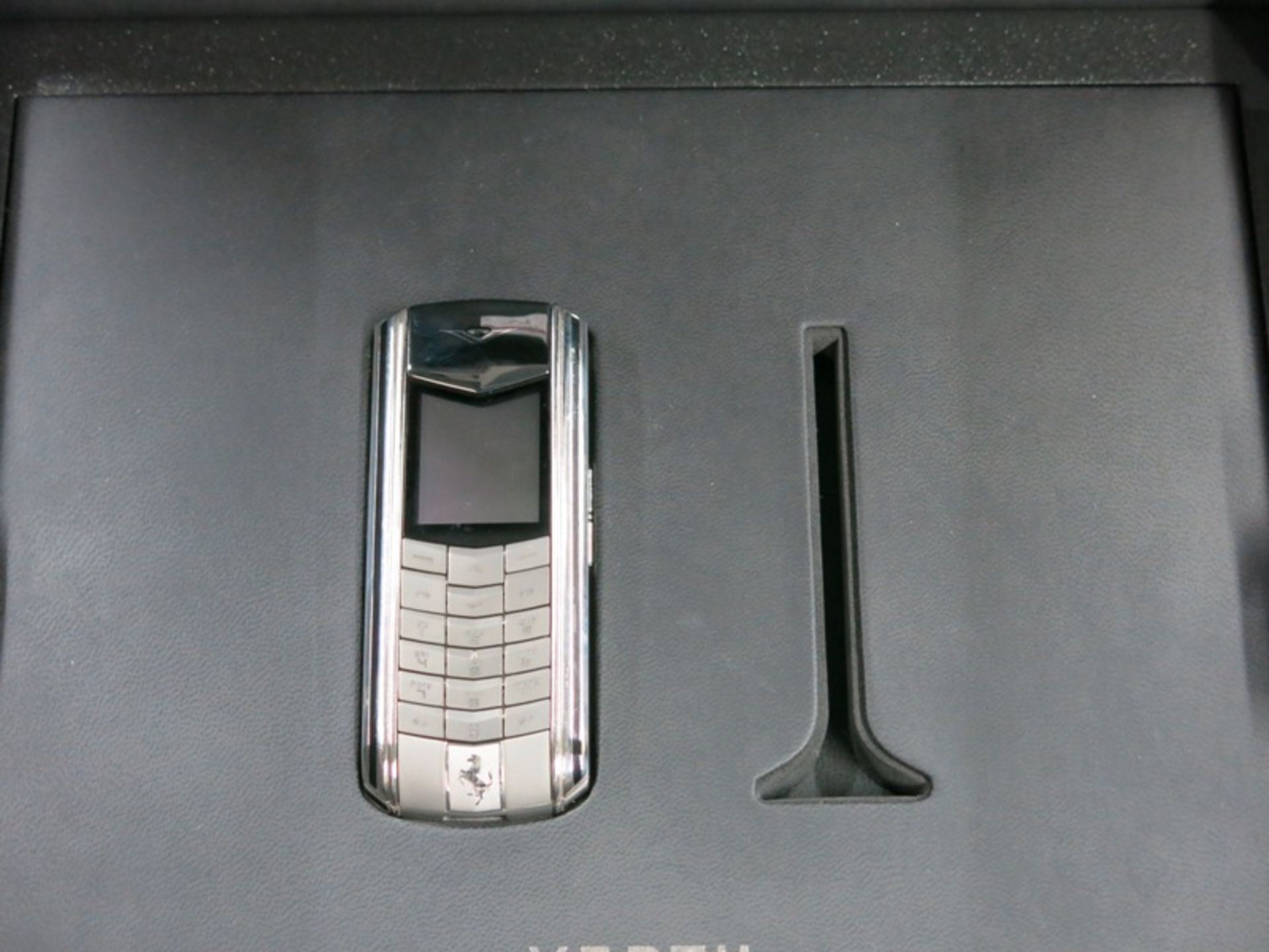 Vertu Ferrari Ascent Phone. Limited Edition 166 of 1947. Comes with Ferrari Presentation Box & Pouch