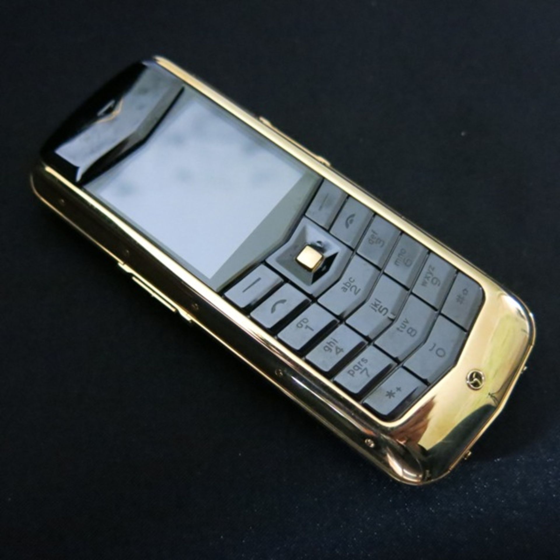 Vertu Constellation Classic with 18kt Yellow Gold Bezel, Back Plate, Select Key & Quarter Turn.