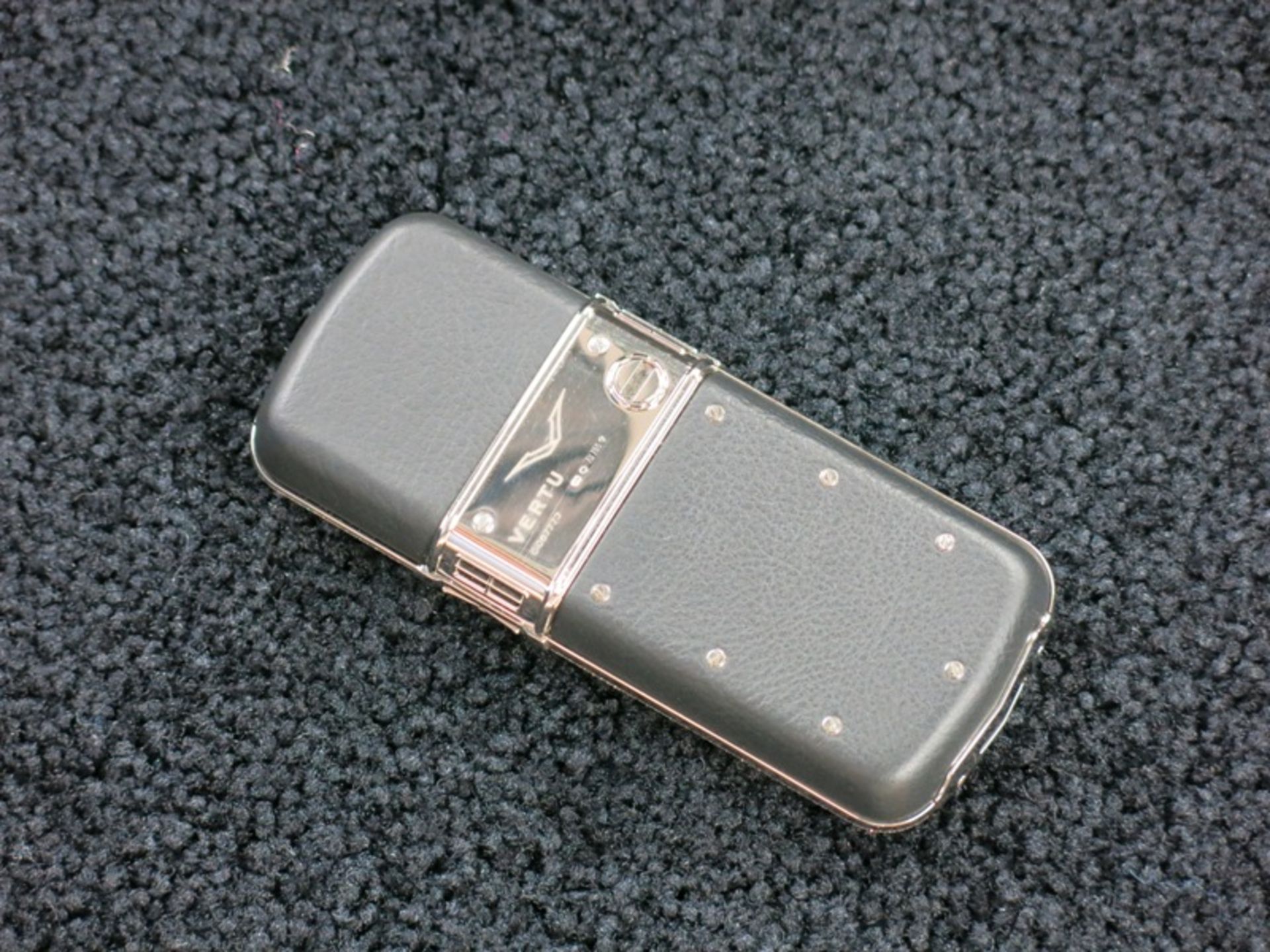 Vertu Constellation Classic Phone with 18kt White Gold & Diamond Trim Bezel, Back Plate, Select - Image 7 of 7