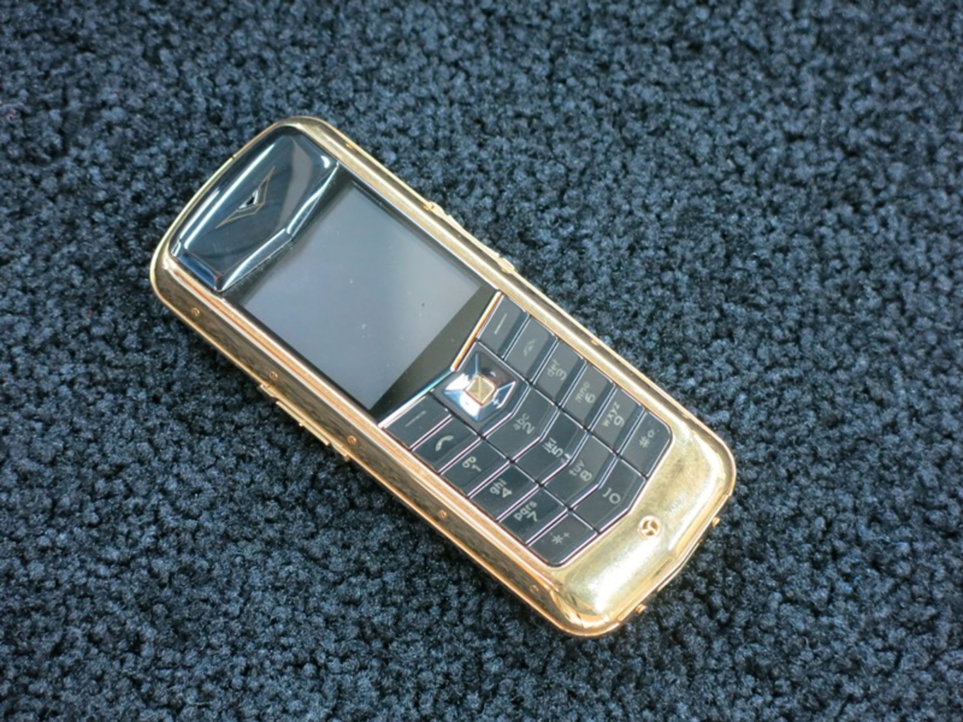 Vertu Constellation Classic with 18kt Yellow Gold Bezel, Back Plate, Select Key & Quarter Turn. - Image 5 of 6