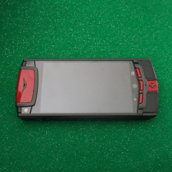 Vertu Ti Ferrari Limited Edition Titanium Phone with Prancing Horse Emblem. Furnished in Red & Black - Image 2 of 8