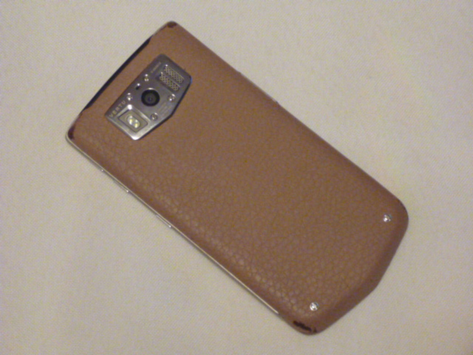 Vertu Constellation Cappuccino Touch Phone. S/N V-060510, Courtesy Phone. Comes with Sales Pack, - Image 2 of 3