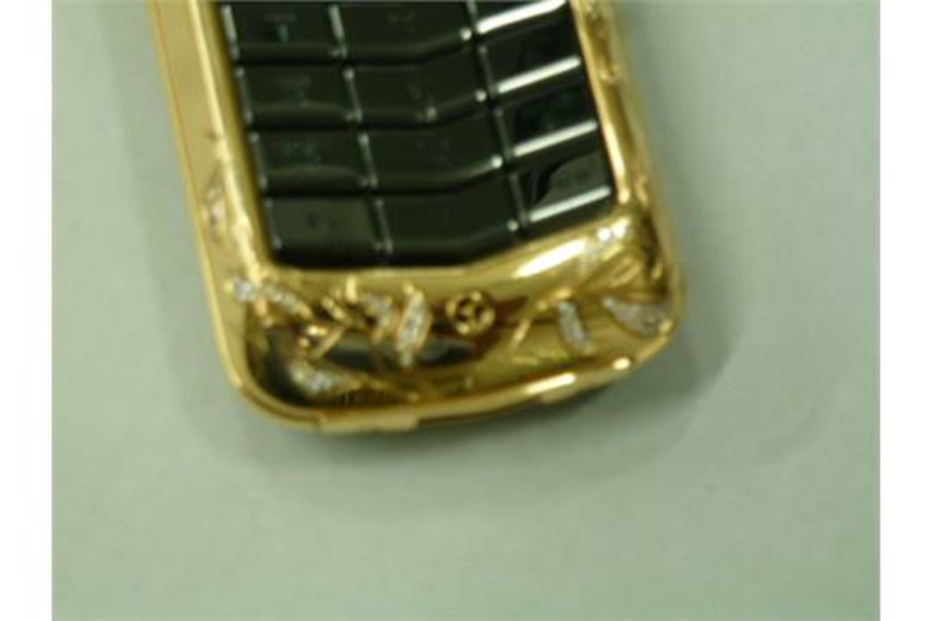 Re- Offered Due to Default by Purchaser Vertu Constellation Classic 18ct Rose Gold & Diamond, - Bild 2 aus 4