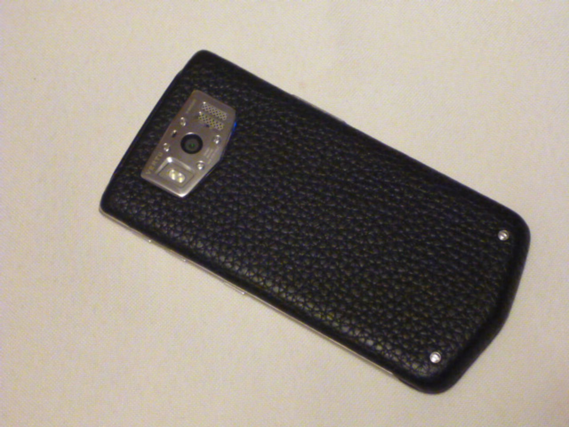Vertu Constellation Touch Phone, Black Leather. Demonstrator, S/N V-002335 Tested Working, but - Bild 2 aus 2
