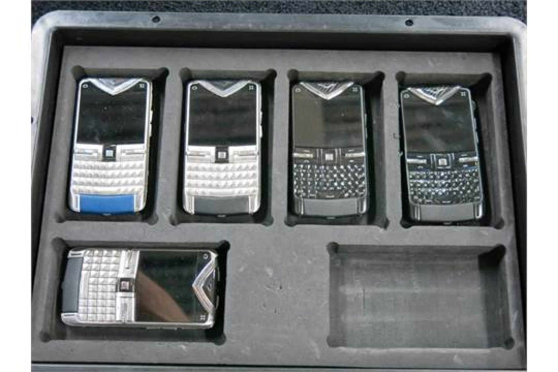 Re-Offered Due to Default by Buyer: Archive Collection of 23 Vertu Constellation Quest Phones