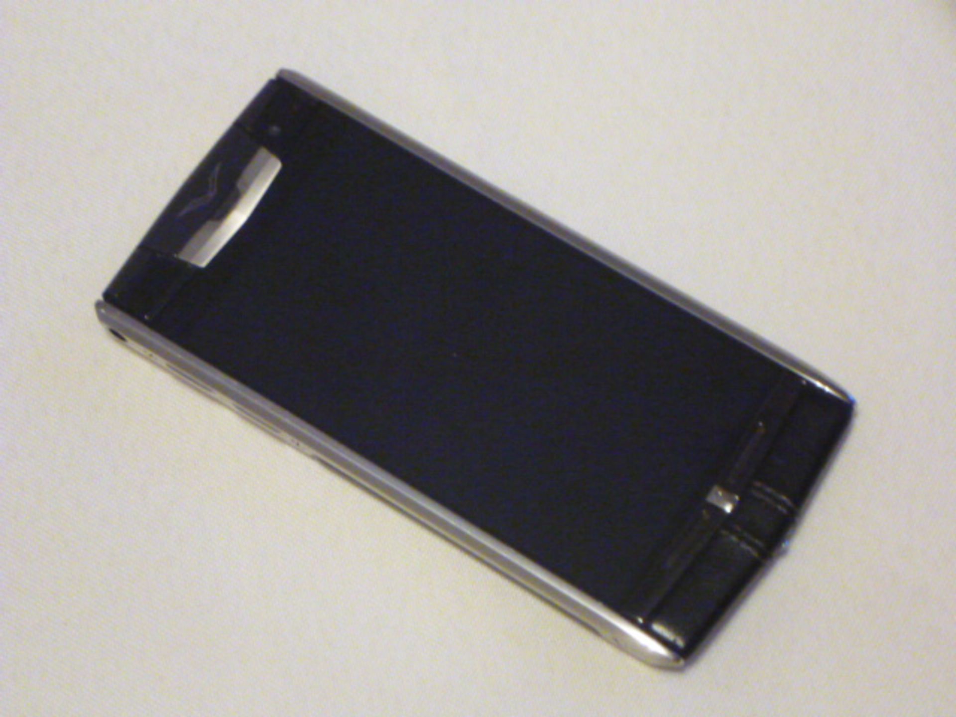 Vertu Signature Touch, Jet Calf. Demonstrator, S/N E-001276 Tested Working, but without Warranty