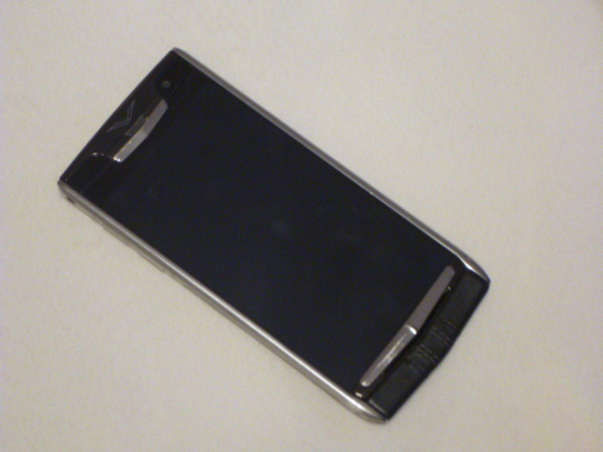 Vertu Signature Touch, Jet Calf. Demonstrator, S/N 3-001590. Tested Working, but without Warranty or