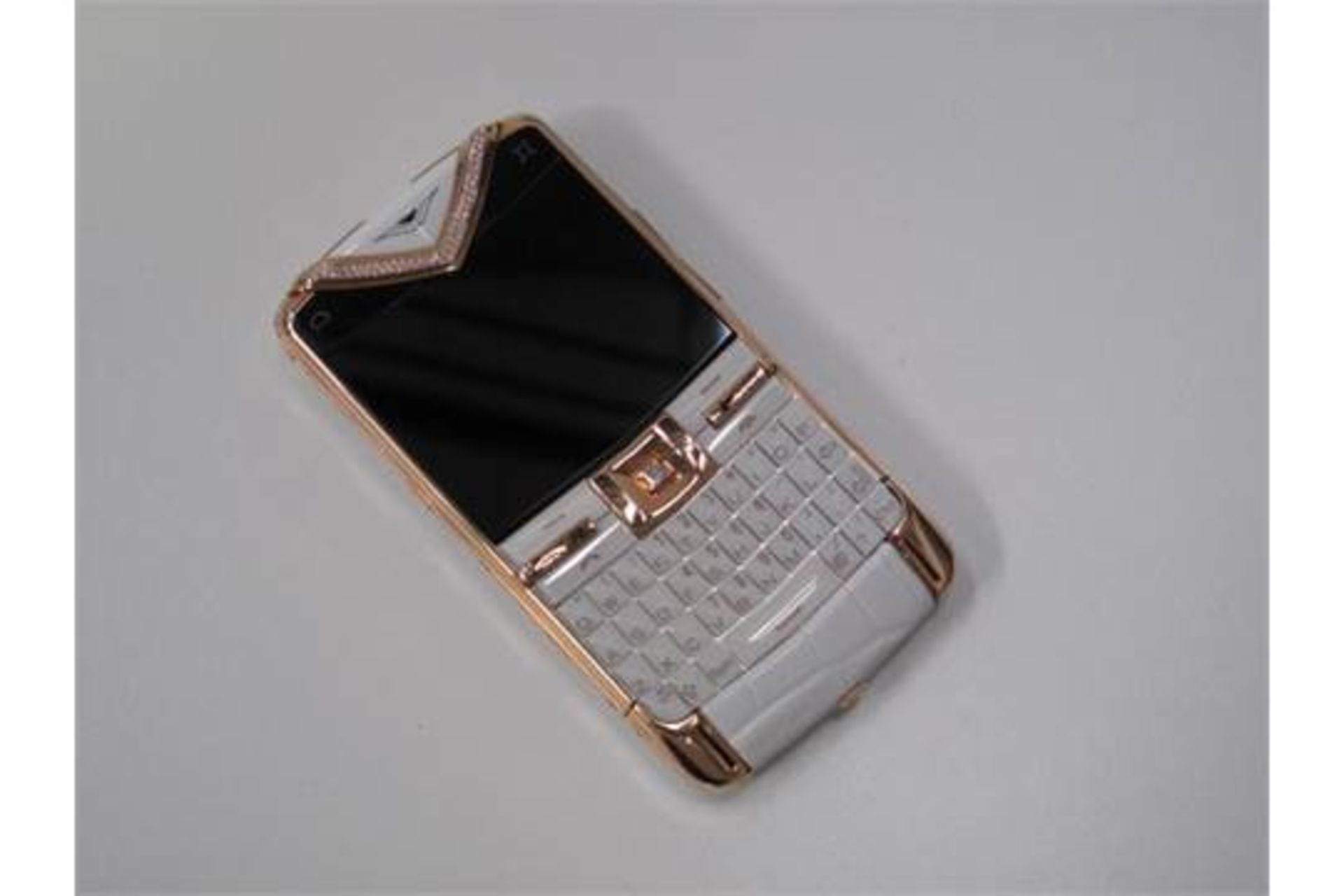 Re-Offered Due to Default by Buyer: Vertu Constellation Quest 18ct Red Gold