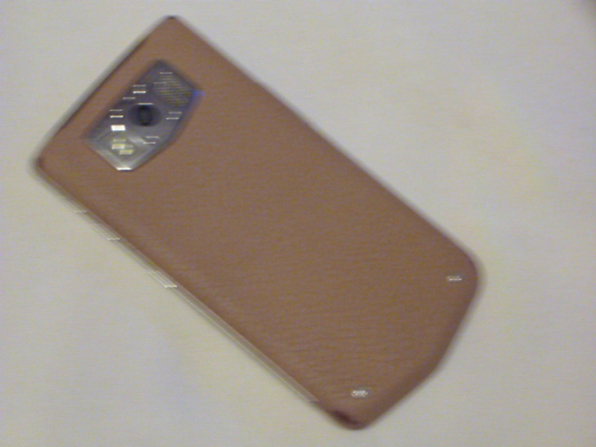 Vertu Constellation Cappuccino Touch Phone. S/N V-060512, Courtesy Phone. Comes with Sales Pack, - Image 2 of 3