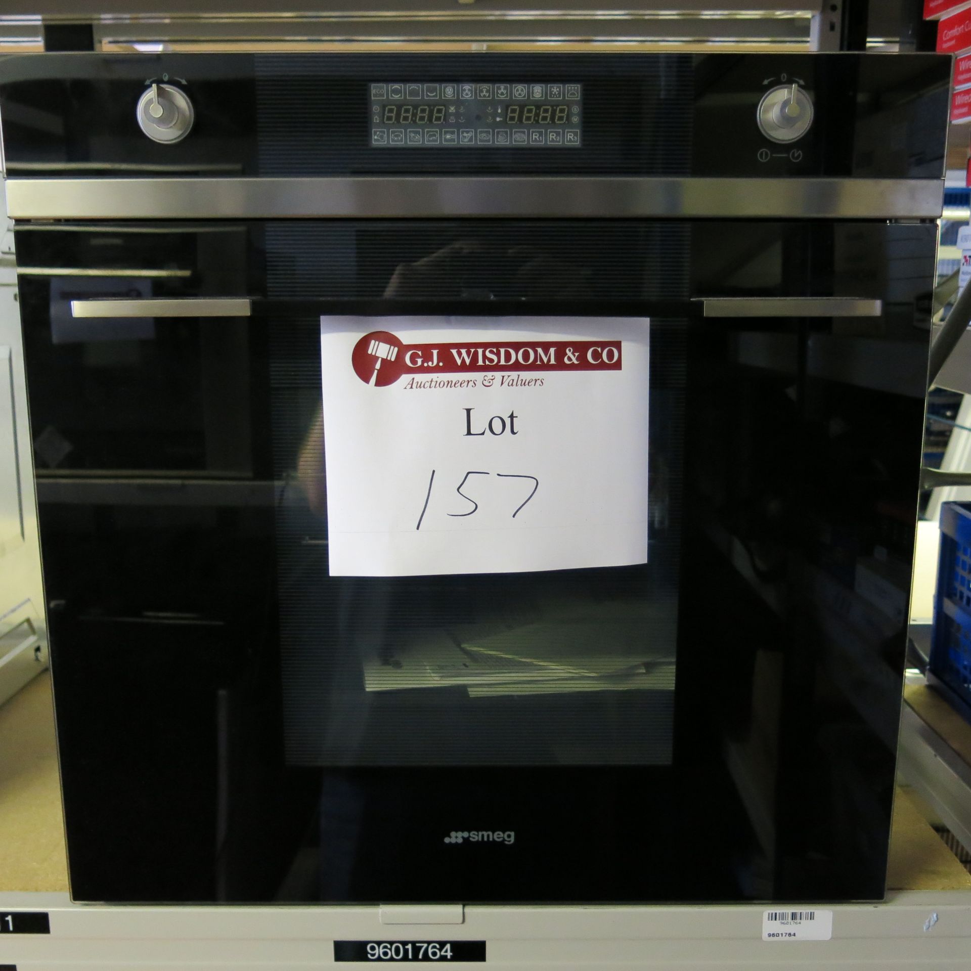 Smeg Integrated Single Electric Oven, Model SC112NE2 with Manuals. Ex Display.