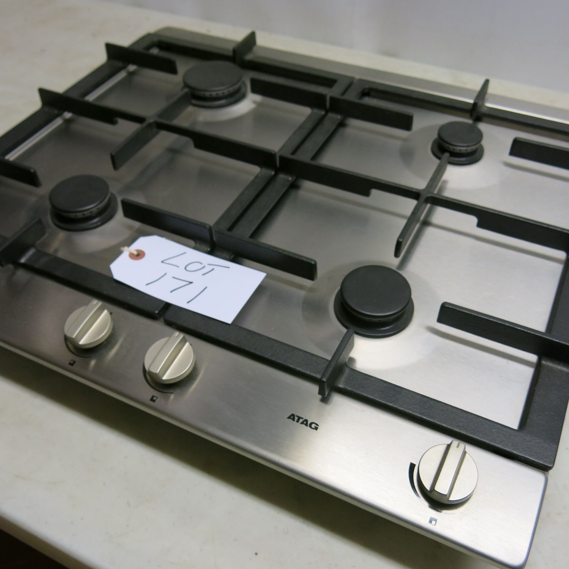 ATAG Stainless Steel 4 Ring Gas Hob, Model HG611PB1E-A3. Size 60cm x 52cm. New/Ex Display. - Image 2 of 2