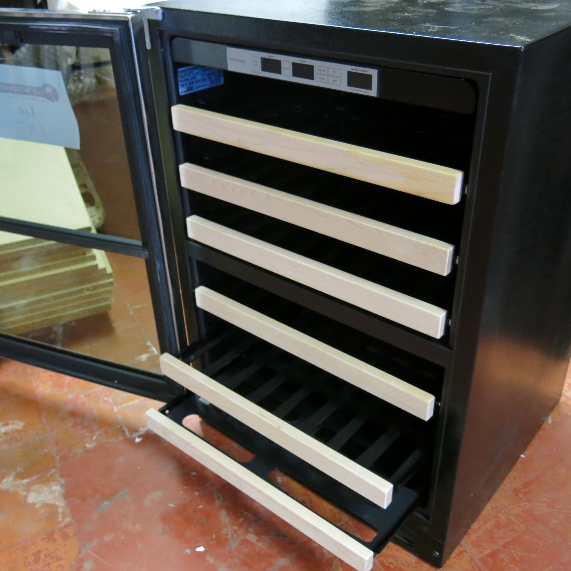 Rangemaster Single Glass Door Dual Zone Wine Cooler, Model RDZ60LSS/C. Size 60cm. Ex Display, - Image 5 of 5