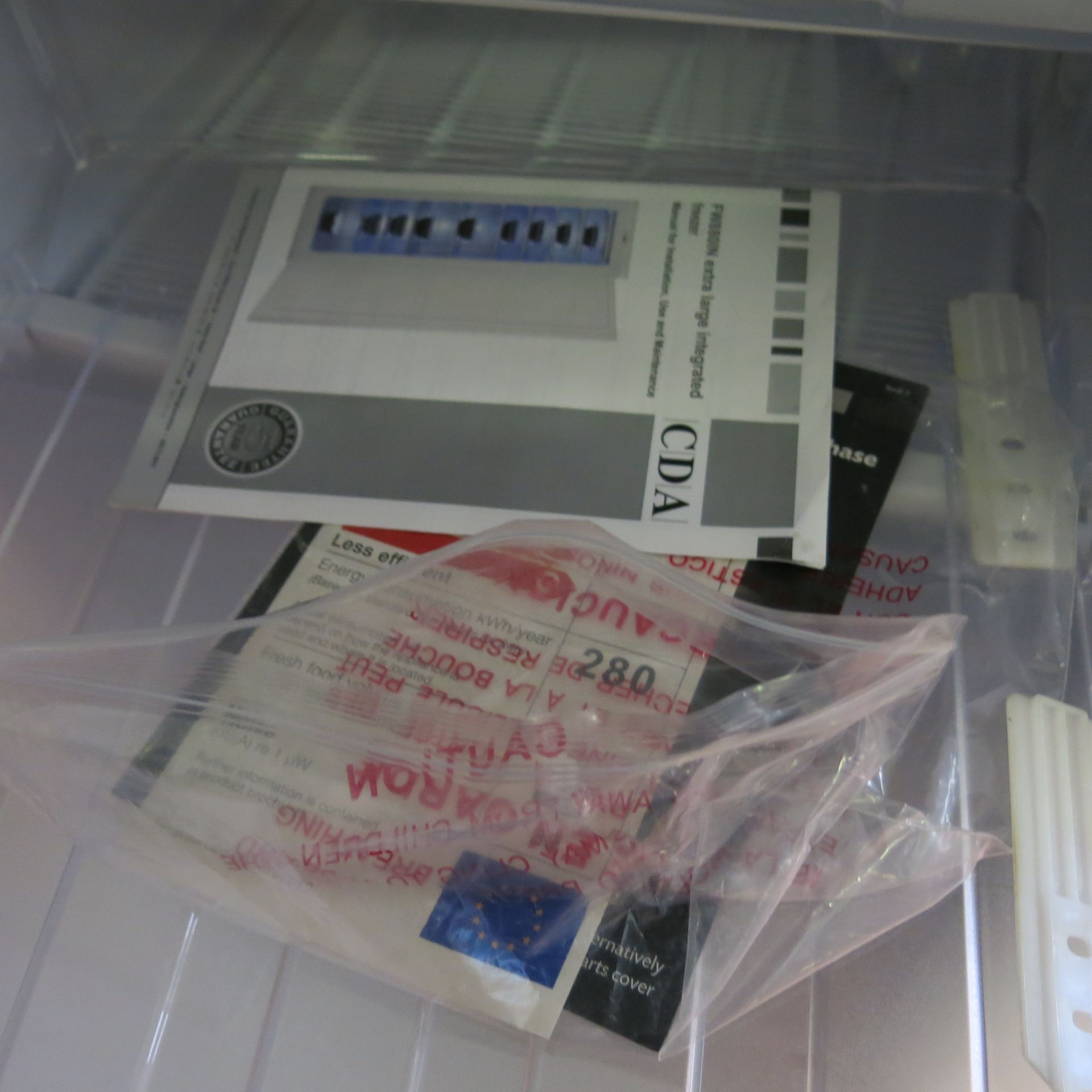 CDA Integrated Freezer, Model FW880/N. Size (H)178cm. Comes with Instruction Manual. Ex Display. - Image 5 of 5