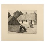 Robert Bevan A Polish Homestead Lithograph - limited edition 33.