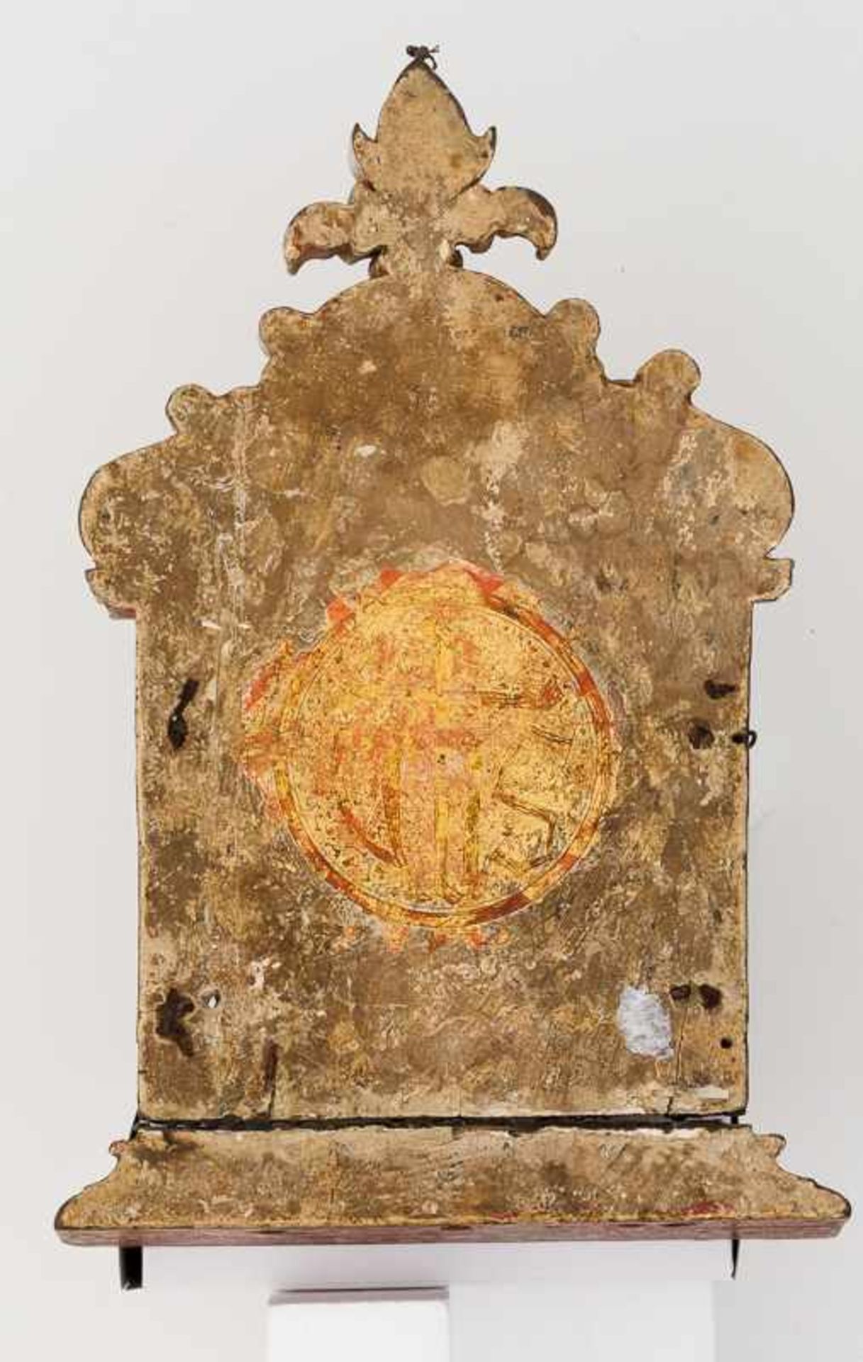 *Christus und der Hauptmann von Kafarnaum Italo-kretische Ikone, 17. Jh. 24,5 x 17 cm Die, wie das - Image 3 of 3
