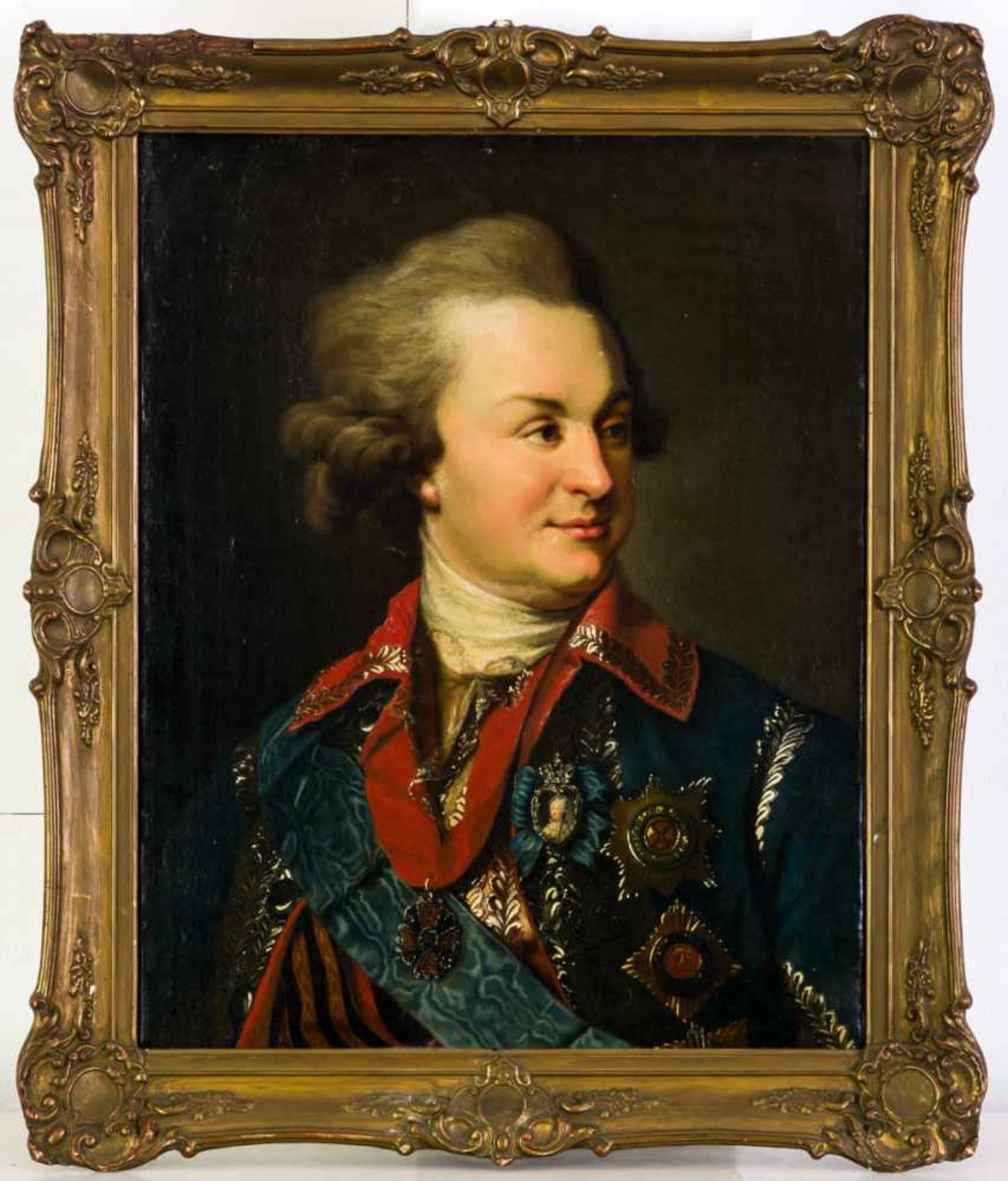 Johann Baptist Lampi d. Ä. (1751-1830), Umkreis Portrait des Grigori Alexandrowitsch Potjomkin (1739 - Bild 2 aus 3