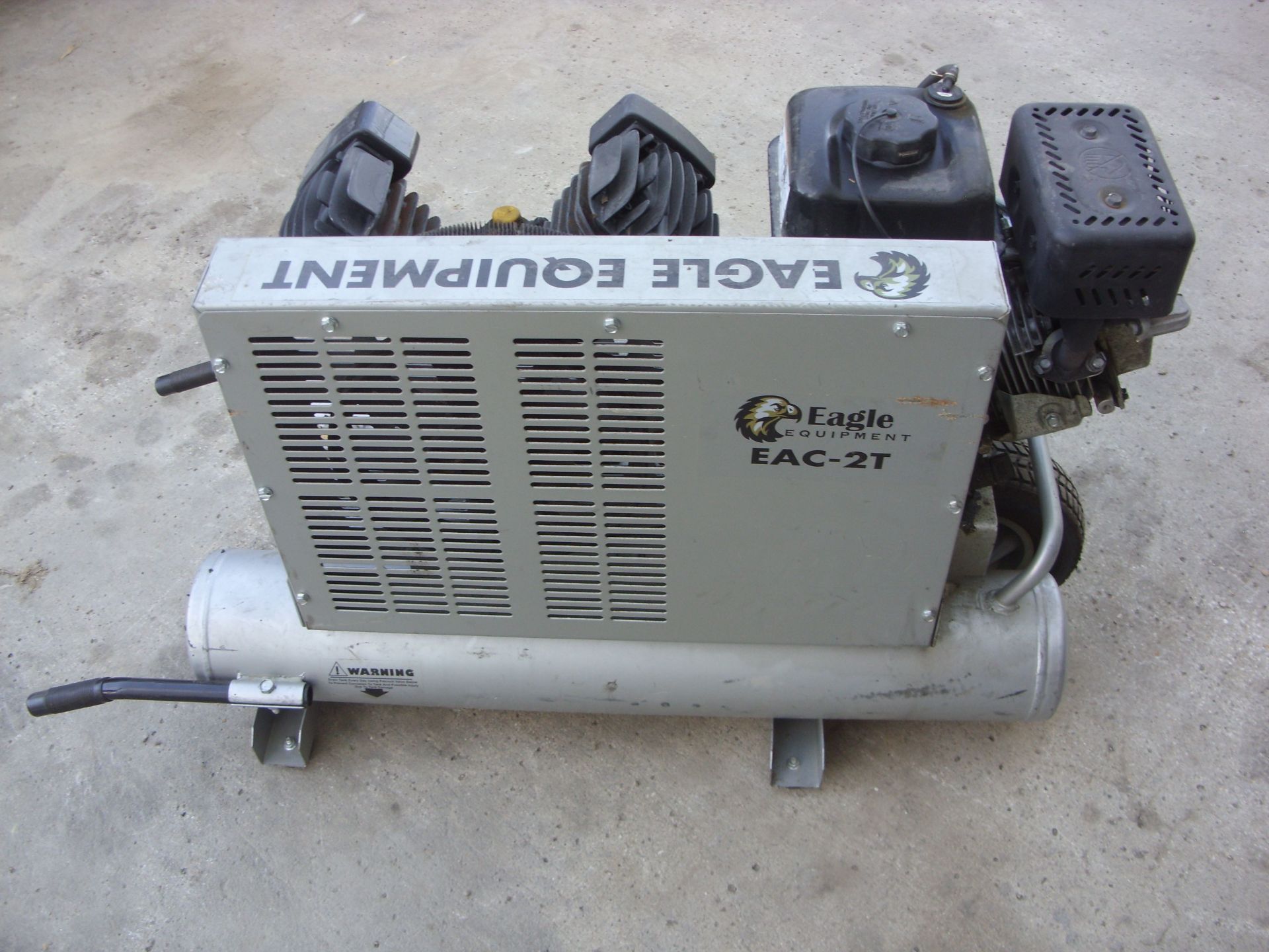 Eagle Equipment EAC-2T 208cc 8-gal gas-powered air compressor - Image 2 of 2