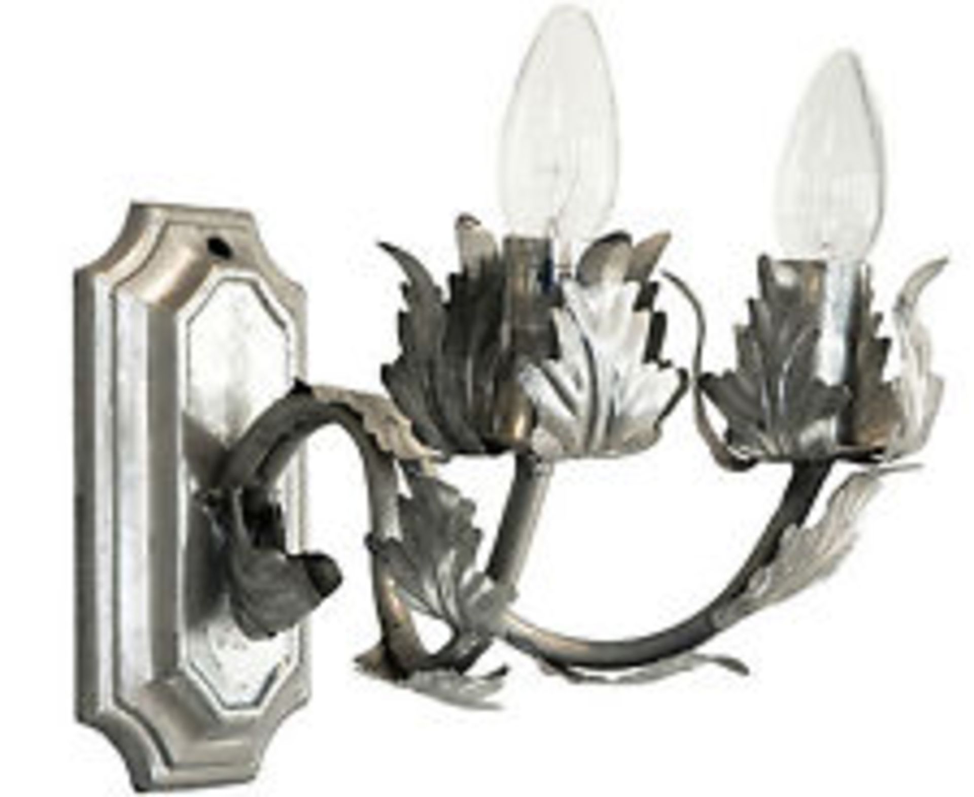 A PAIR OF VEDIGRIS DECORATIVE PARLOUR WALL LIGHTS